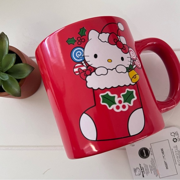 Red Sanrio Hello Kitty Mug - Picture 3 of 5